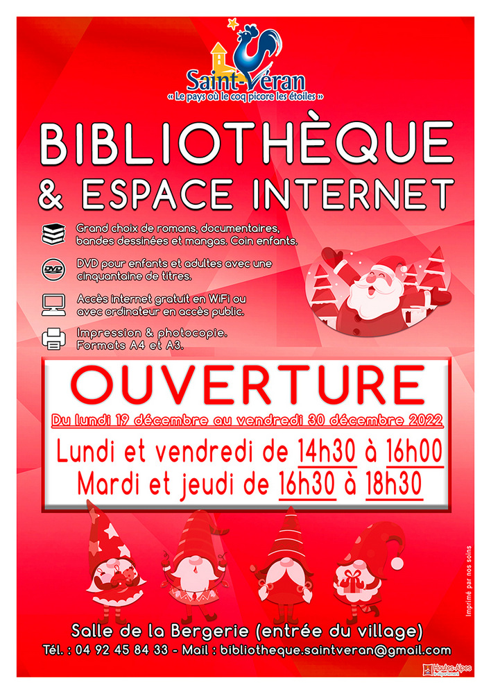 Affiche biblio